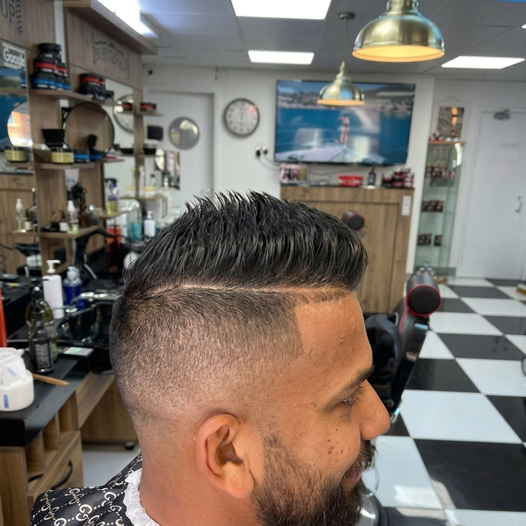 Skin Fades haircut at MO BARBER