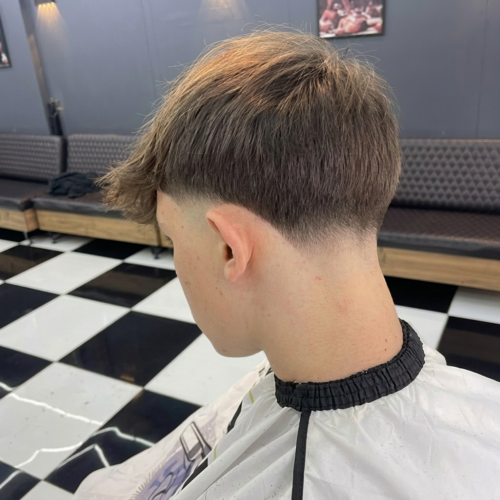 Modern mullet & taper